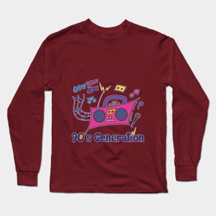 90's generation Enjoy Your Day Long Sleeve T-Shirt